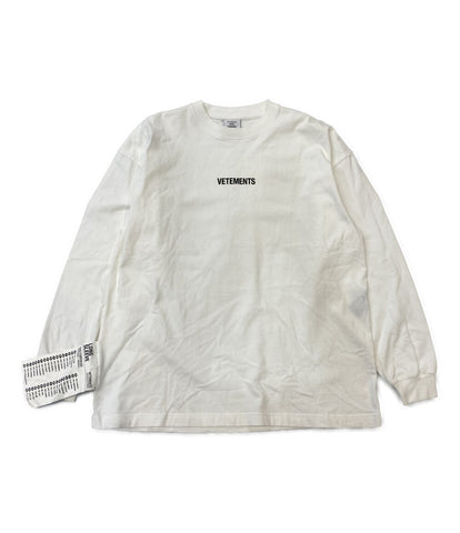 ヴェトモン 長袖Ｔシャツ Front Logo Oversized LS Tee 19AW メンズ SIZE XS VETEMENTS–rehello  by BOOKOFF