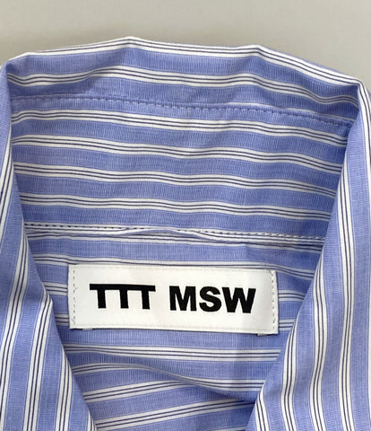 TTT MSW 変形デザインシャツ ロングスリーブ