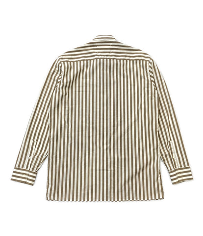 未着用品20SS新品38 メゾン マルジェラ オーバーサイズ 半袖 シャツ ブラック Tシャツ/カットソー(半袖/袖なし)