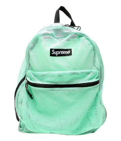 Supreme mesh backpack 16ss