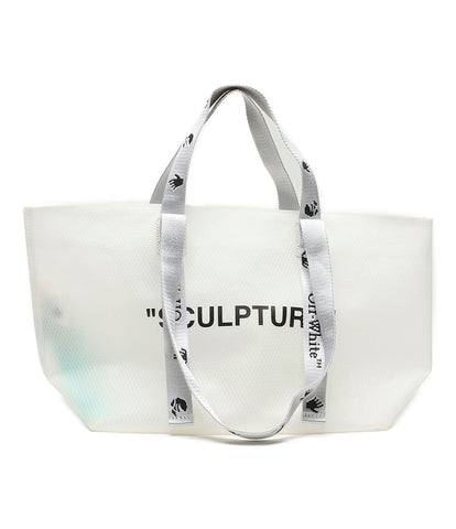 Off-White black Commercial sculpture tote bag
