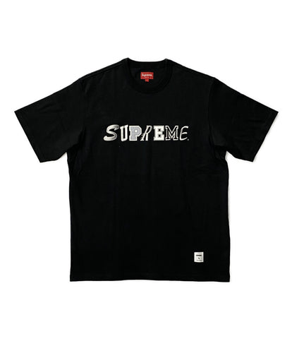 シュプリーム 半袖Ｔシャツ collage logo tee black メンズ SIZE L