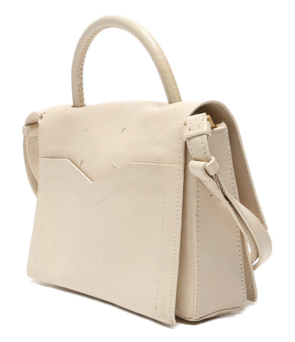 メゾン マルジェラ ハンドバッグ 2way leather shoulder bag ...