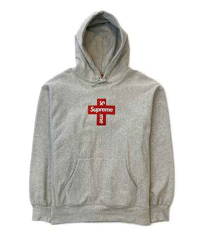 (サイズL) Supreme®︎ cross box logo hoodieボックスロゴ