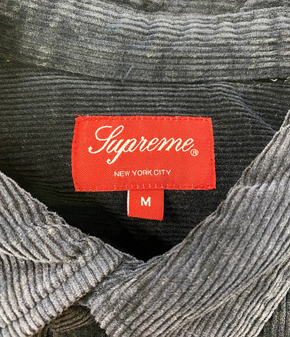 シュプリーム ブルゾン Quilted Corduroy Shirt メンズ SIZE M Supreme