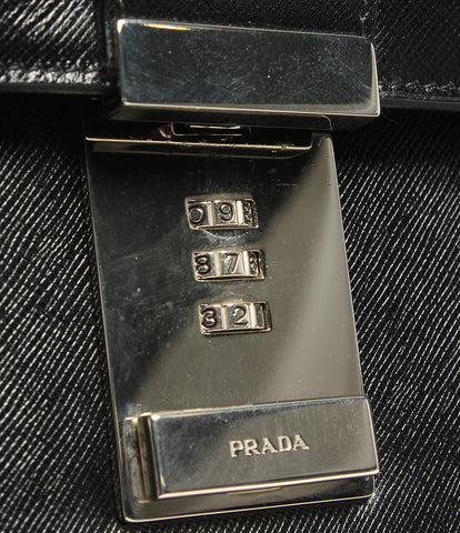 プラダ  レザーブリーフケース V214      メンズ   PRADA