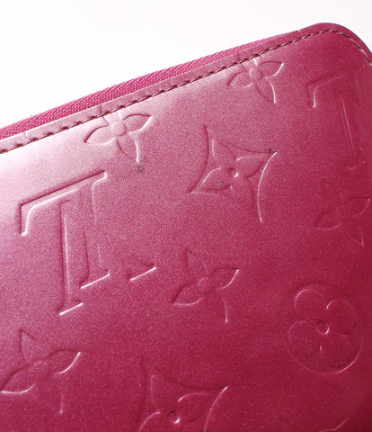 Louis Vuitton round zipper Purse Zippy wallet Vernis M91536 Rouge Four Vie strike Zippy wallet Vernis Ladies (Purse) Louis Vuitton