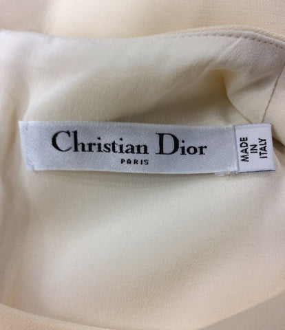 คริสเตียนดิออร์ความงามสินค้าแขนกุด Peplum One Piece ขนาดสตรี I 38 (S) Christian Dior