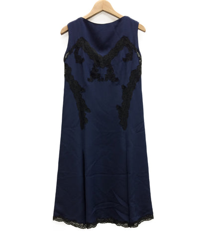 Louis Vuitton beauty products race docking silk sleeveless dress Ladies SIZE 34 (S) Louis Vuitton