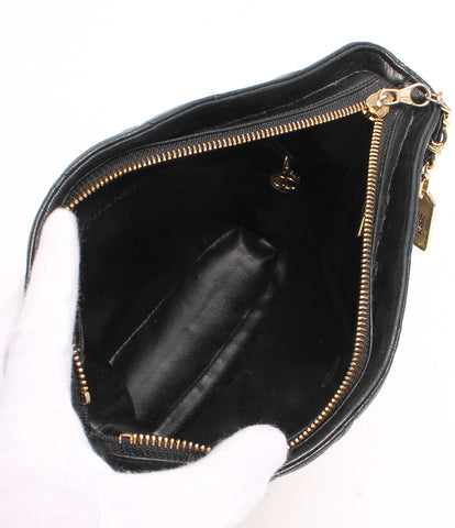 Chanel leather shoulder bag Matorasse W chain Matorasse W chain Ladies CHANEL