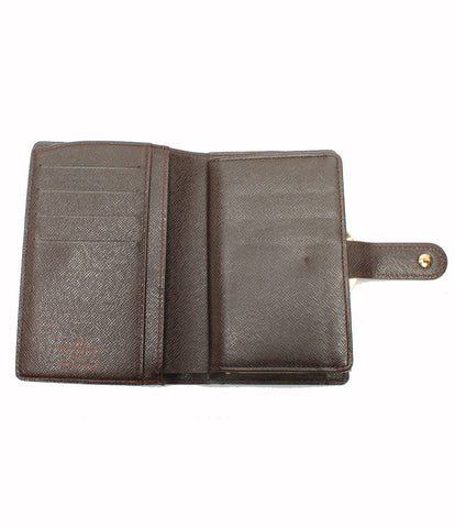 Louis Vuitton purse wallets Porutomone Bie Vienowa Damier Ladies (2-fold wallet) Louis Vuitton
