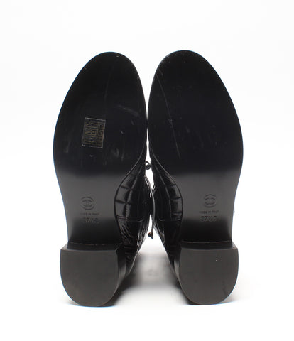 Chanel的美容产品这里标记×Matorasse短靴女士们SIZE 37 1/2（M）CHANEL