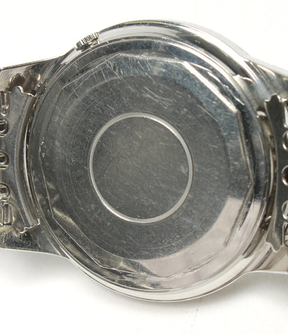 セイコー  腕時計 セルフデータ   自動巻き シルバー  メンズ   SEIKO