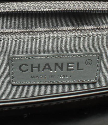 Chanel Boy Boy ช่องโซ่กระเป๋าสะพายโซ่ขนาดใหญ่กระเป๋าสะพายโซ่เด็ก Chanel Chanel
