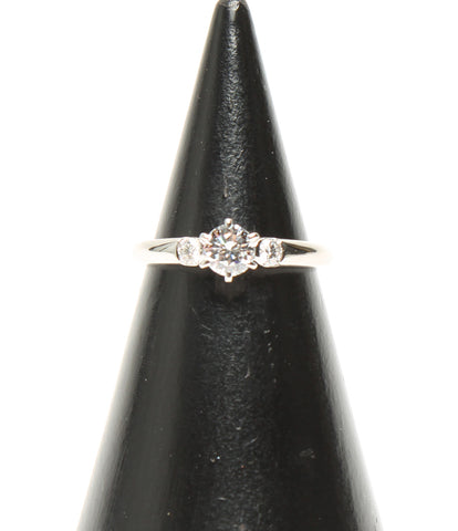 Beauty products Pt900 diamond 0.29ct ring Pt900 Ladies SIZE 8 No. (ring) ROYAL ASSCHER DIAMOND