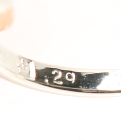 ผลิตภัณฑ์ความงาม PT900 เพชร 0.29ct แหวน PT900 ขนาดผู้หญิงหมายเลข 8 (แหวน) Royal Asscher Diamond