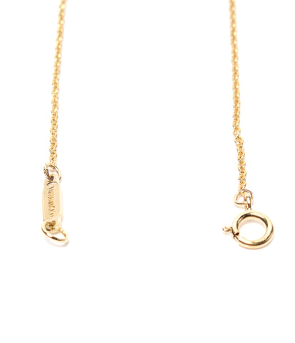 Tiffany beauty products K18YG diamond Dots cross motif necklace Ladies (necklace) TIFFANY & Co.