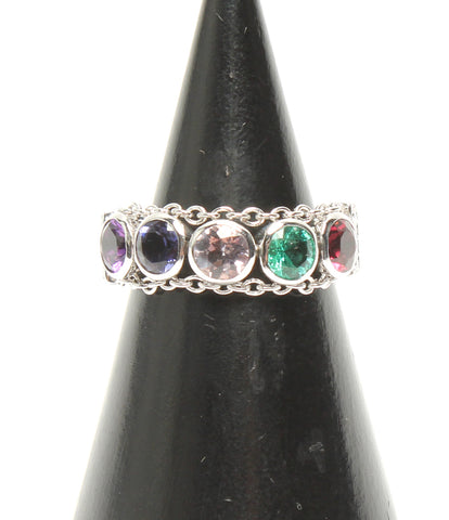 Chaumet beauty products K18WG color stone half ring K18 Ladies SIZE 12 No. (ring) CHAUMET
