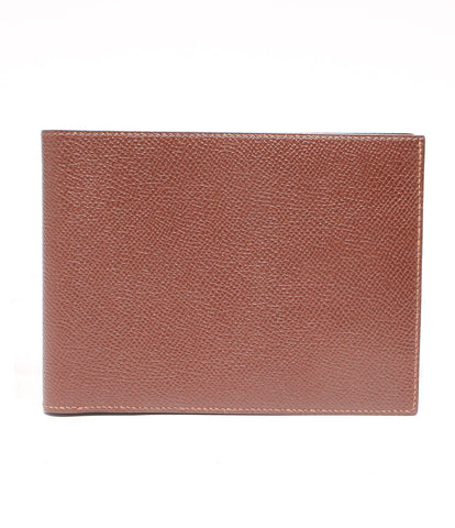 Hermes beauty products wallet card case 〇_W engraved 1993 made Men's (two-fold wallet) HERMES