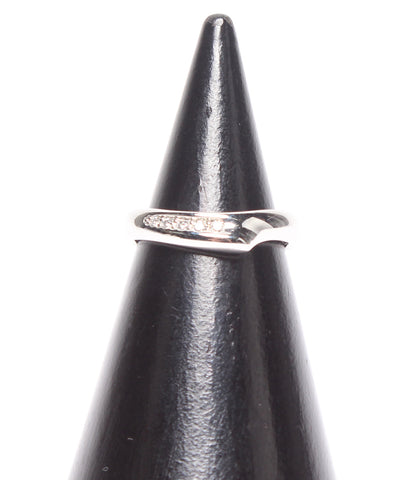 蒂芙尼美容产品的Pt950钻石戒指的Pt950女士们SIZE 6号（环）Tiffany公司