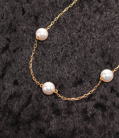 御木本美容产品K18YG珍珠项链4-6mm的K18女士（项链）MIKIMOTO