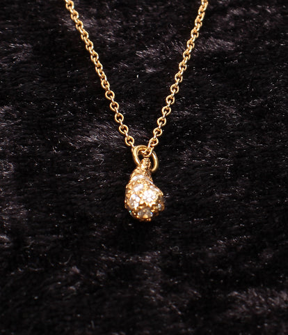 Tiffany K18YG diamond teardrop necklace K18 Ladies' (necklace) TIFFANY & Co.