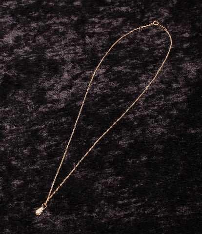 Tiffany K18YG diamond teardrop necklace K18 Ladies' (necklace) TIFFANY & Co.