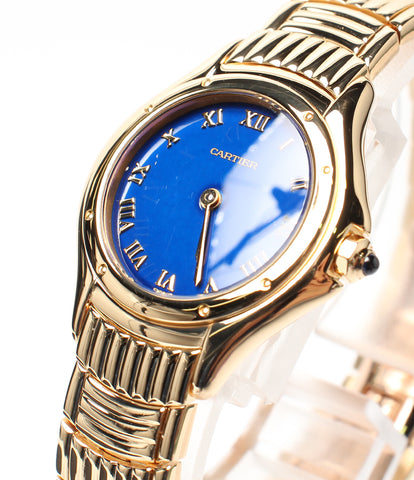 Cartier watch Cougar Quartz Blue Ladies Cartier