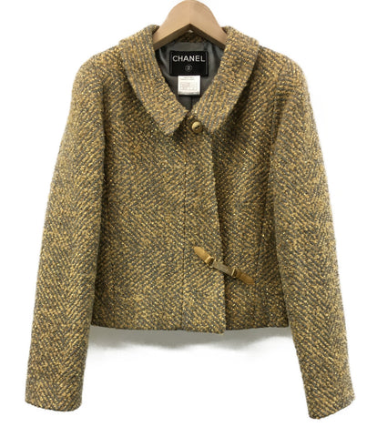 Chanel tweed jacket 00A P16175 Ladies SIZE 38 (M) CHANEL