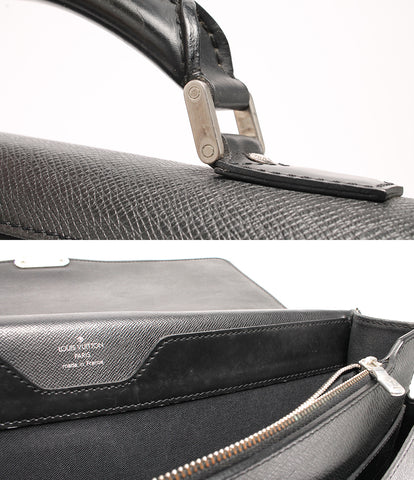 Louis Vuitton briefcase briefcase business bag Seruvietto Mosukoba Taiga Men's Louis Vuitton