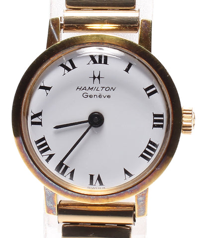 Hamilton แปลคู่มือนาฬิกา Winding White Ladies Hamilton
