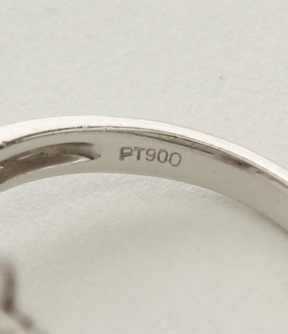 PT900钻石0.94ct丝带图案环女士们SIZE 13号（环）