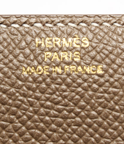 Hermes beauty products click 12 purse C engraved Ladies (3-fold wallet) HERMES
