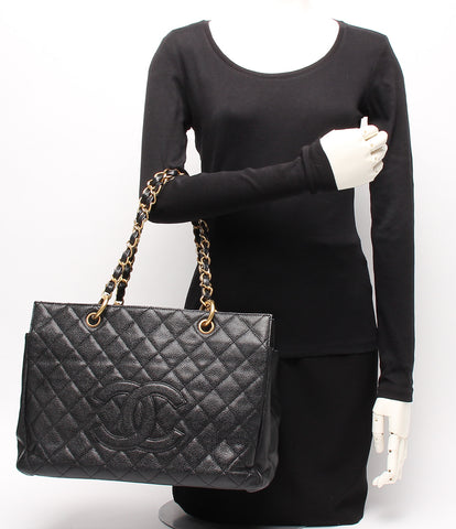 Chanel Leather Tote Bag Ladies Chanel