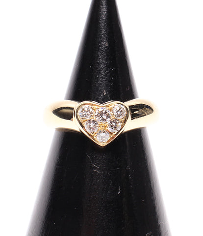 Tiffany K18YG diamond heart ring K18YG Ladies SIZE 7 No. (ring) TIFFANY & Co.