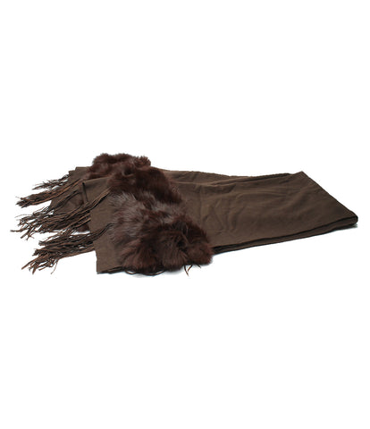 Fendi beauty products wool blends fur with large format stall shawl Ladies (multiple size) FENDI