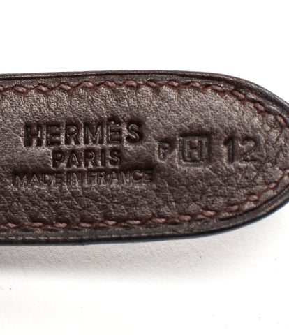 Hermes trim 31 □ H time Silver hardware shoulder bag ladies HERMES
