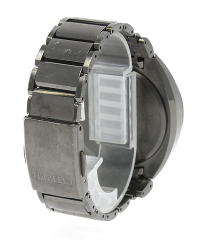 シチズン  腕時計 ATTESA Eco-Drive  ソーラー ブラック  メンズ   CITIZEN