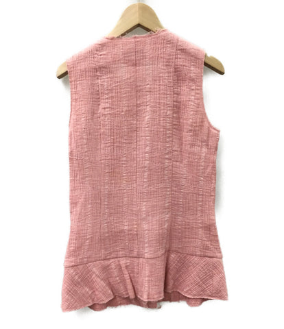 Chanel beauty products sleeveless blouse 12P P43051 Ladies SIZE 36 (S) CHANEL