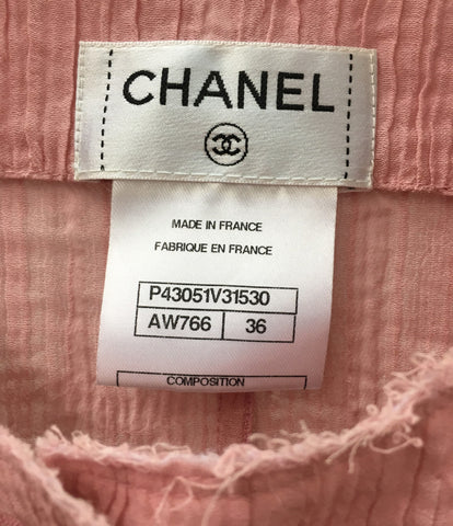 Chanel Beauty Products เสื้อแขนกุด 12p P43051 ผู้หญิงขนาด 36 (s) Chanel