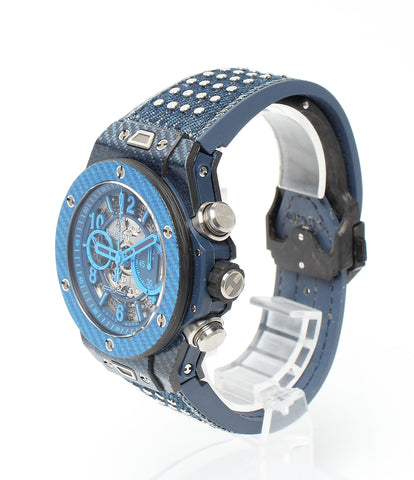 Hublot watch limited edition of 500 Big Bang Unico Italy Independent Blue Automatic Chronograph Men's HUBLOT