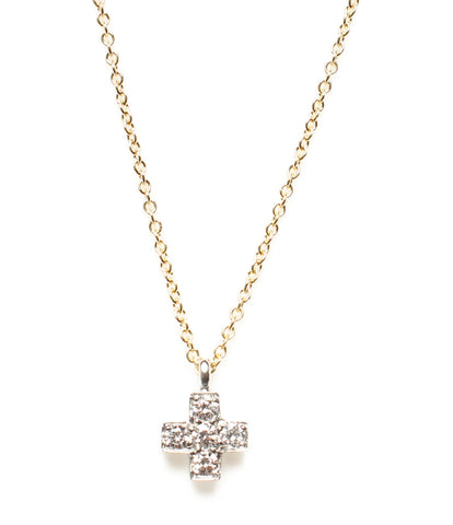 蒂芙尼美容产品的Pt950钻石K18项链吊坠女士（项链）蒂芙尼公司