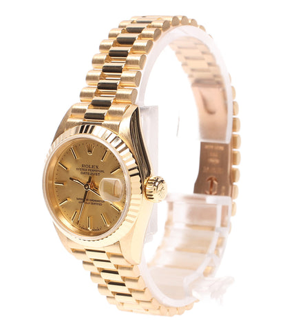 Rolex Watch Date เพียงแค่ทองอัตโนมัติผู้หญิง Rolex