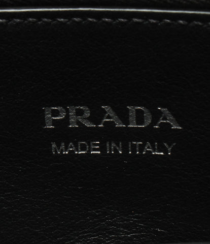 普拉达美容产品2WAY手提包的女性，皮革PRADA