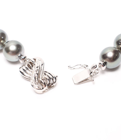 K14WG Black Pearl 4-7mm necklace K14WG Ladies' (necklace)
