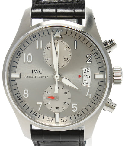 idabrüsee watch 500 จำกัด chronograph spitfire · Ju Air อัตโนมัติเงินของผู้ชาย IWC