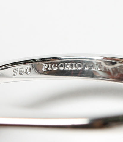 Pioniti ความงามผลิตภัณฑ์ K18 Sapphire 0.89ct เพชร 0.46ct แหวน K18 ผู้หญิงขนาด 8 (แหวน) Picchiotti