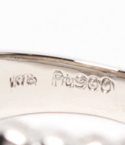 ผลิตภัณฑ์ความงาม PT900 K18YG เพชร 0.50ct แหวนผู้หญิงขนาดหมายเลข 11 (แหวน)