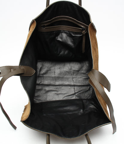Celine Small Square leather handbag suede luggage phantom Ladies CELINE