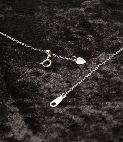 K18WG mother-of-pearl diamond 0.508ct necklace K18WG Ladies' (necklace) Paruju